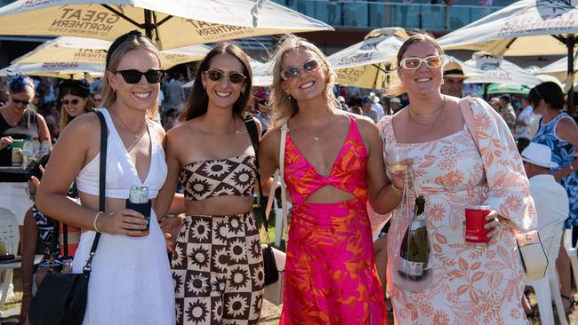 Thousands of people descended at the 2024 Darwin Cup Carnival, Fannie Bay. Picture: Pema Tamang Pakhrin