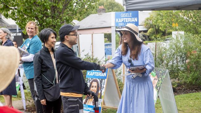 Ms Kapterian has already been welcomed to the Liberal party room and took part in the leadership vote. Picture: NewsWire / Jeremy Piper