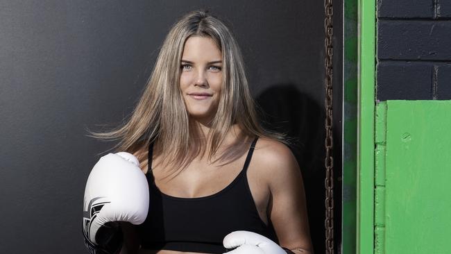 Boxer Taylah Robertson is our covery story this week. Picture: Mark Cranitch