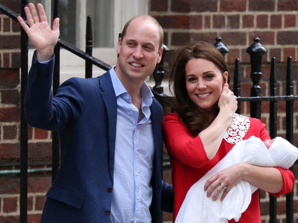 Harry and Meghan promised they wouldn’t pose for pictures outside the hospital like William and Kate did. Picture: Isabel Infantes/AFP