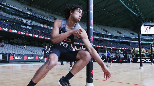 Aiden Bonar was among the standouts at the draft combine.