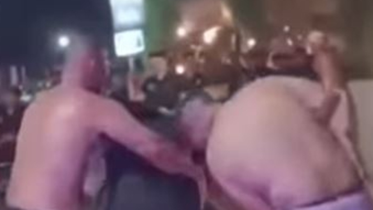 Five questioned over wild Bali brawl