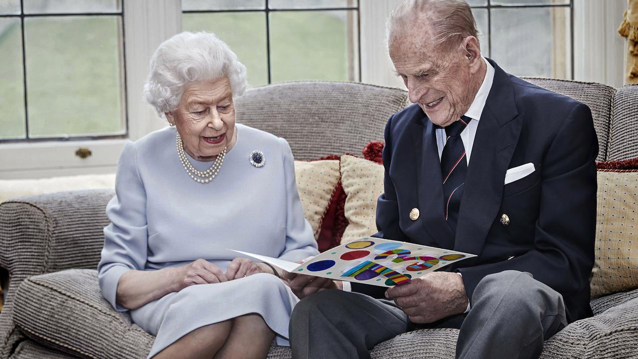 Queen Elizabeth II and Prince Philip, Duke of Edinburgh at Windsor Castle on their 73rd wedding anniversary in November last year. Picture: Chris Jackson/Getty Images