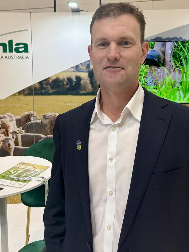 Michael Crowley Meat and Livestock Australia Lambex Picture: Kate Dowler