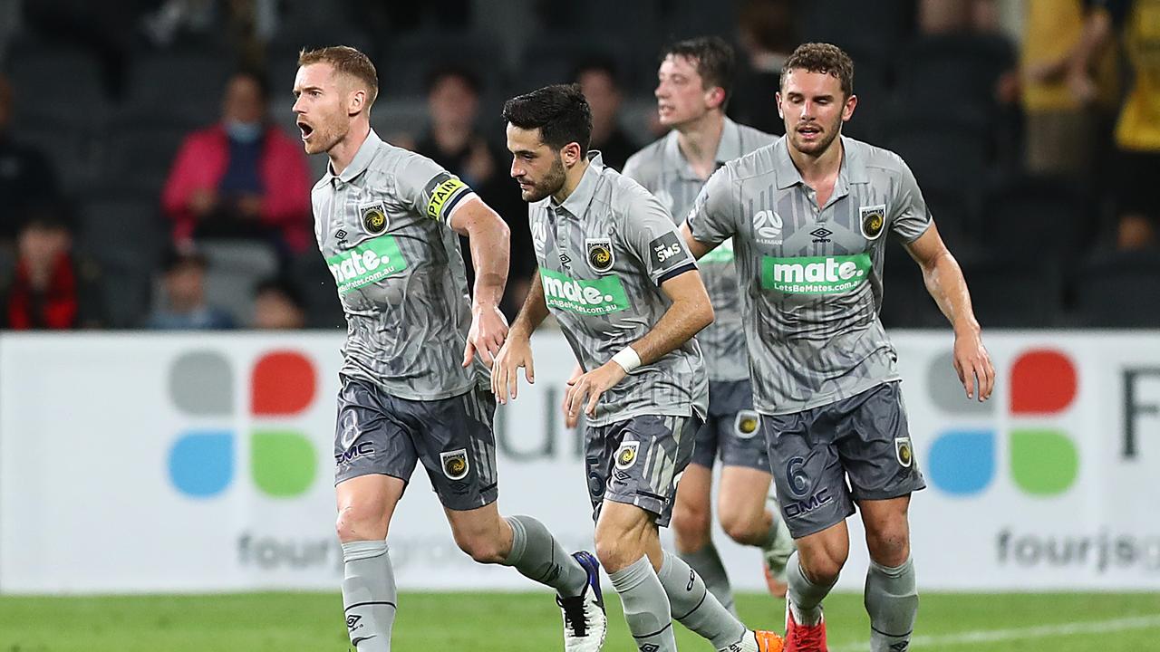 Oliver Bozanic scored a late equaliser for the Mariners (Photo by Mark Metcalfe/Getty Images)