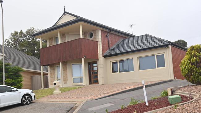 Kym Parsons’ home in O'Sullivan Beach. Picture: Keryn Stevens