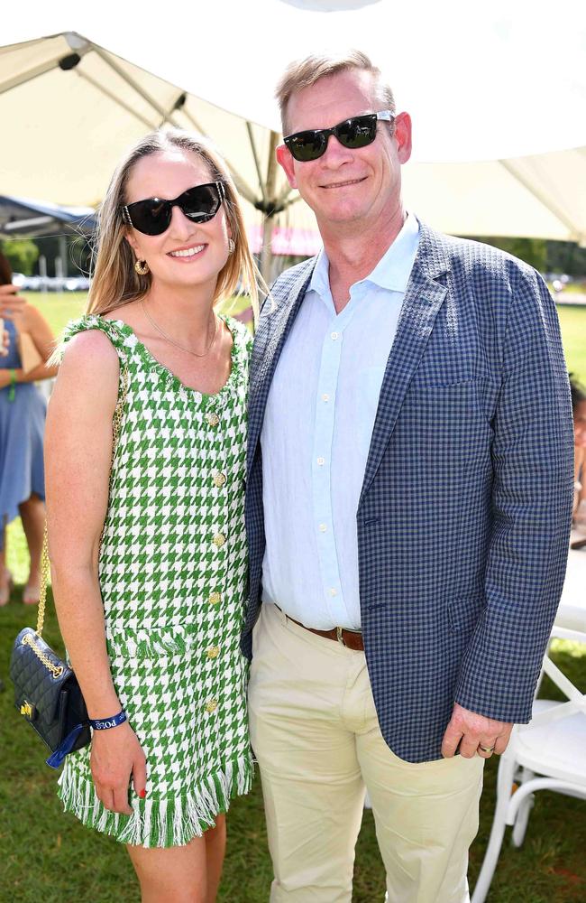 Lee and Kate Smith at the Polo &amp; Provedores, Noosa. Picture Patrick Woods.