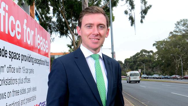 23.4.2015. Daniel Gannon of the Property council says the time has never been better to transform old buildings in multi residential apartments. He is pictured on Greenhill Road, Eastwood. Photo Sam Wundke