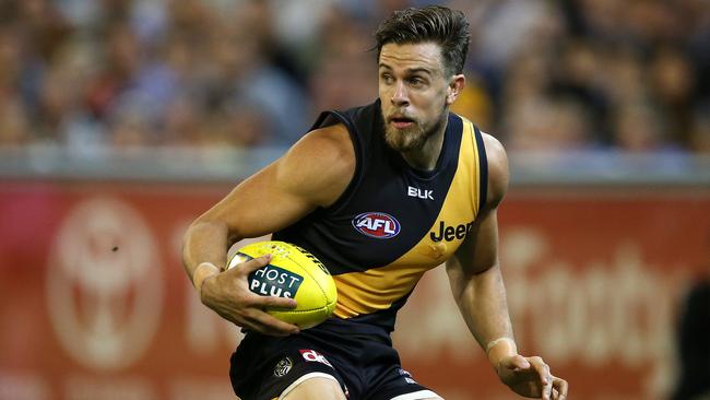 Brett Deledio excelled in all parts of the ground.