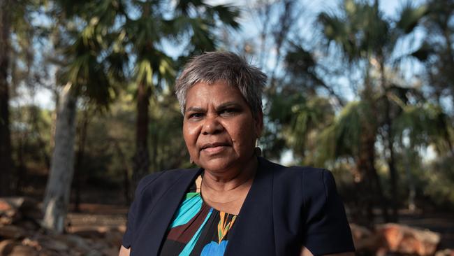 Lingiari MP Marion Scrymgour in Alice Springs on Wednesday. Picture: Liam Mendes / The Australian