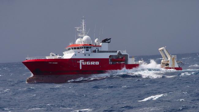 This Dutch Fugro survey is leading a search for MH370, which is expected to be called off early next year.