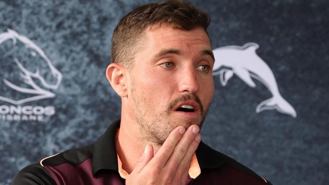 Corey Oates says he did not know about the bombshell decision by the club to dismiss Kevin Walters. Picture: Liam Kidston