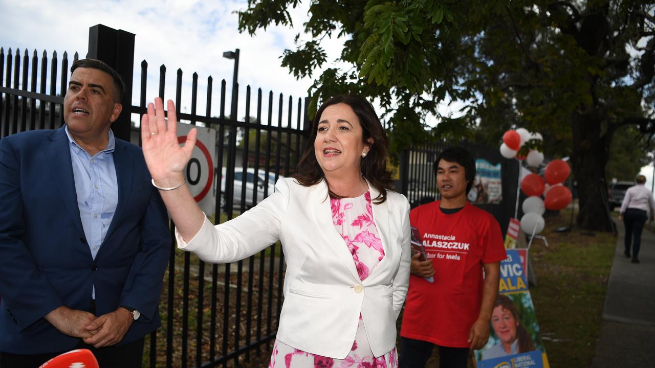 Qld Election 2020: Palaszczuk Heckled, Labor, LNP Leaders Cast Votes ...