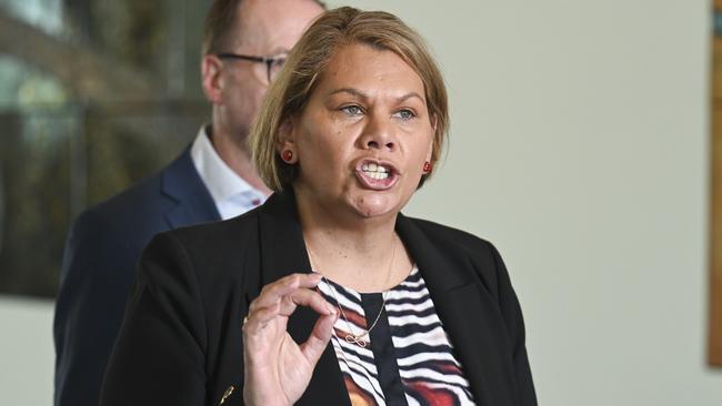 Australian Greens senator Dorinda Cox at Parliament House in Canberra. Picture: Martin Ollman/NewsWire