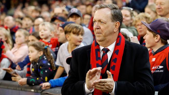 Former Melbourne Demons president Glen Bartlett. Picture: AFL Media