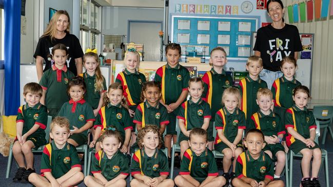 Eimeo Road State School Prep D Back row: Emma, Olivia, Evie, Kiara, Noah, Orlando, Rosie Middle row: Archer, Jazanna, Lilly, Nova, Georgia, Jordyn, Rogan, Evie Front row: Arlo, Eloise, Lincoln, Mia, Ksharn, Teacher: Mrs Deacon Teacher Aide: Mrs Phillips Picture: Michaela Harlow.