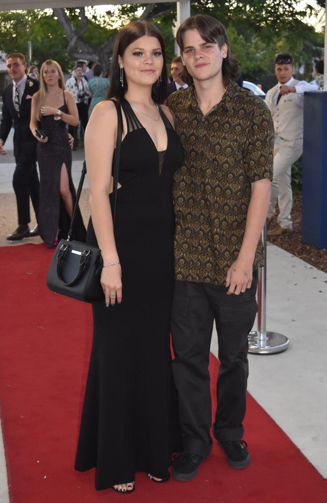 Enna Misso and Ethan Nettlefold at the Mountain Creek State High School formal on November 18, 2022. Picture: Sam Turner