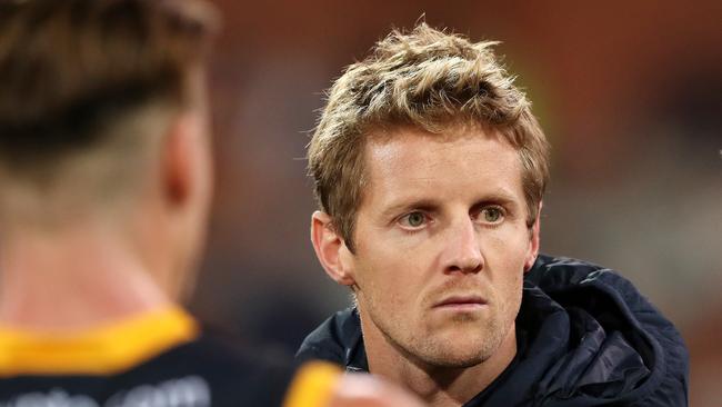 Will Rory Sloane captain the Crows in 2023? (Photo by Sarah Reed/AFL Photos via Getty Images)