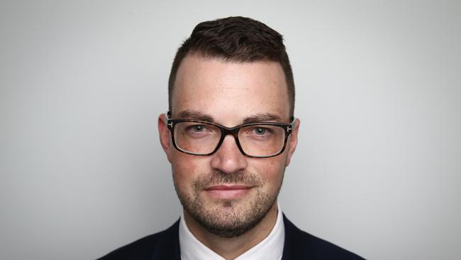 Sydney Morning Herald editor Bevan Shields. Picture: Alex Ellinghausen