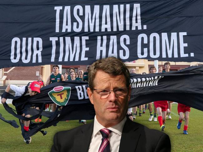 Grant O’Brien is set to be announced as Tasmania’s first AFL chair this morning.