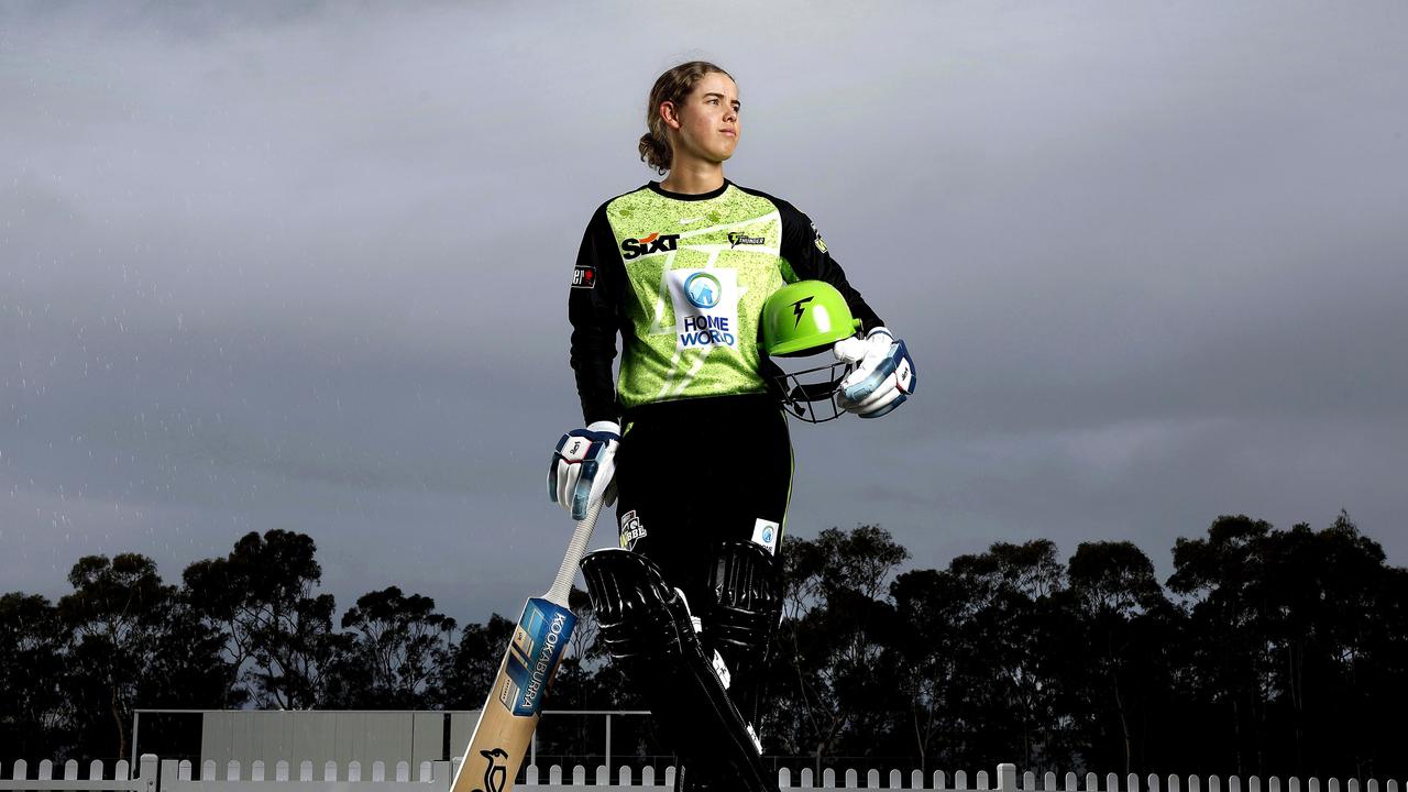 Phoebe Litchfield will captain the Sydney Thunder. Photo by Phil Hillyard