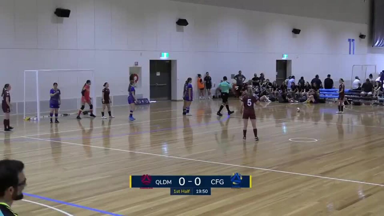 Replay: Football Queensland Maroon v Capital Football Gold (Open Women) -  2025 National Futsal Championships Day 2