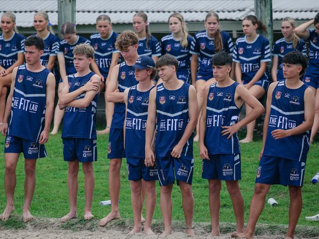 The QYouth Academy Touch Footy Camp  2024 has over 200 people in attendance.Picture : Glenn Campbell