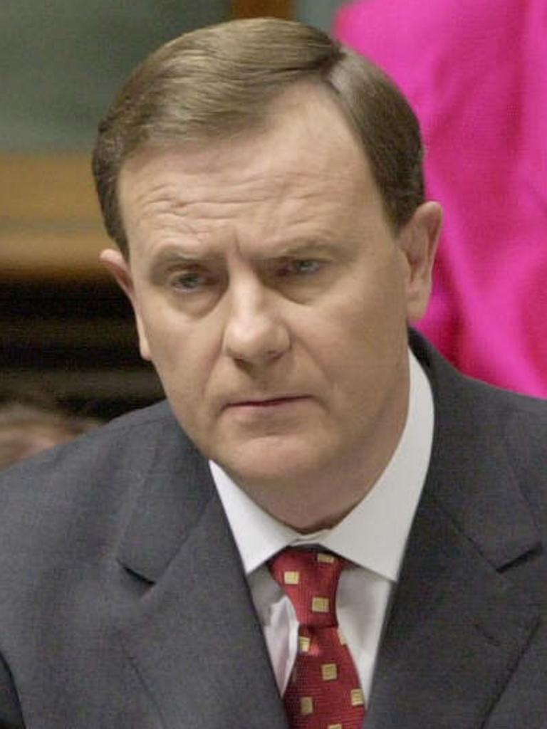 Then treasurer Peter Costello in 2002.