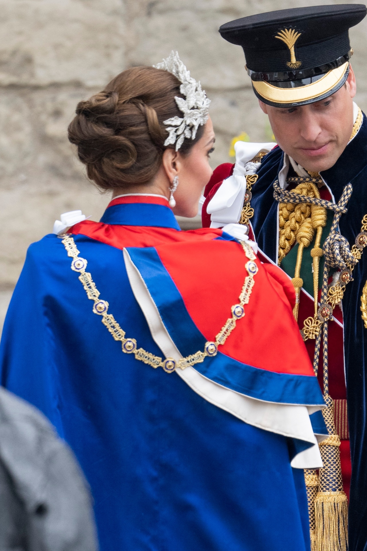 <p><em>Princess Kate and Prince William at the coronation.</em></p>