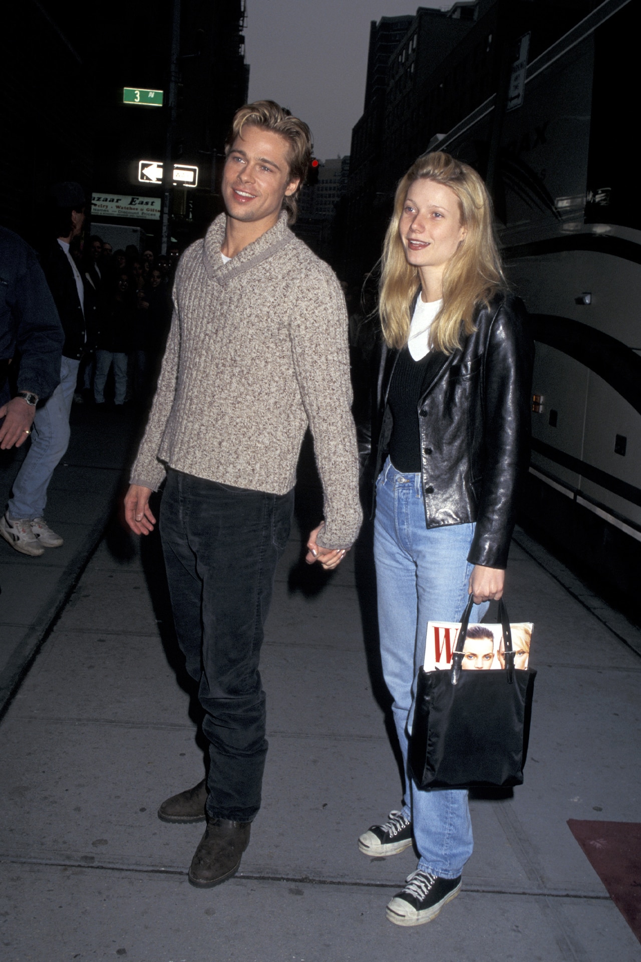 <p>Brad Pitt and Gwyneth Paltrow</p>