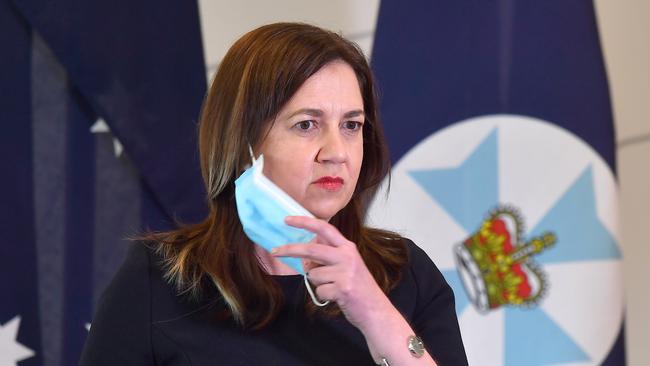 Queensland Premier Annastacia Palaszczuk. Picture: NCA NewsWire / John Gass