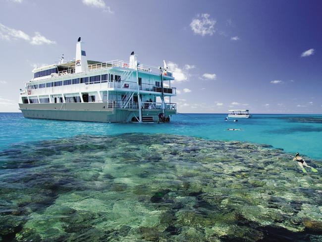 Coral Expeditions at the Great Barrier Reef.