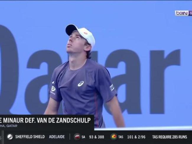 De Minaur fights into Qatar quarters