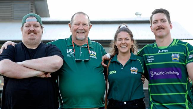 Locky Portors, Chris Portors, Zoe Allen and Mitch Portors. Picture: Chris Portors Photography