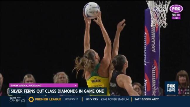 Silver Ferns outshine Diamonds