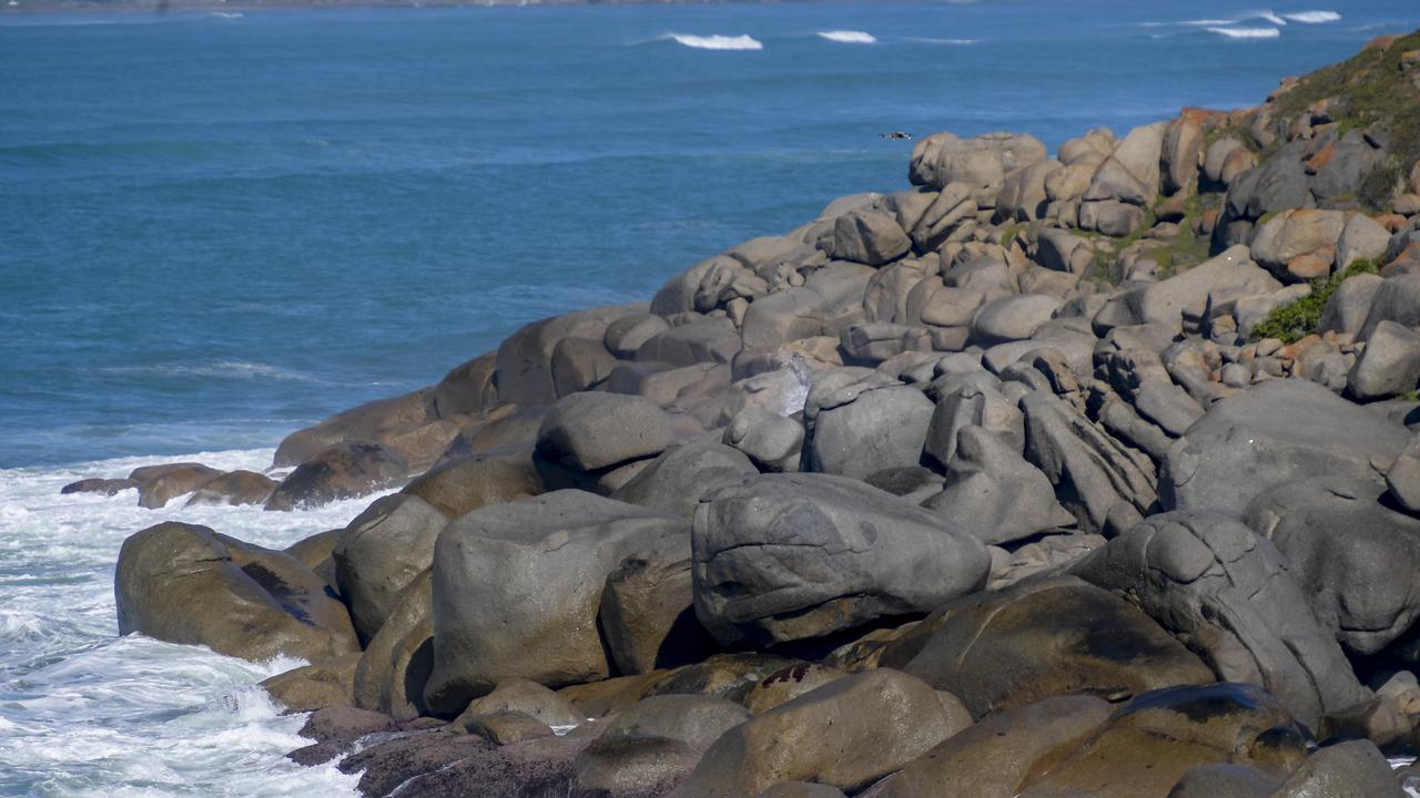 Granite island where the teen vanished. Picture: NewsWire / Roy VanDerVegt