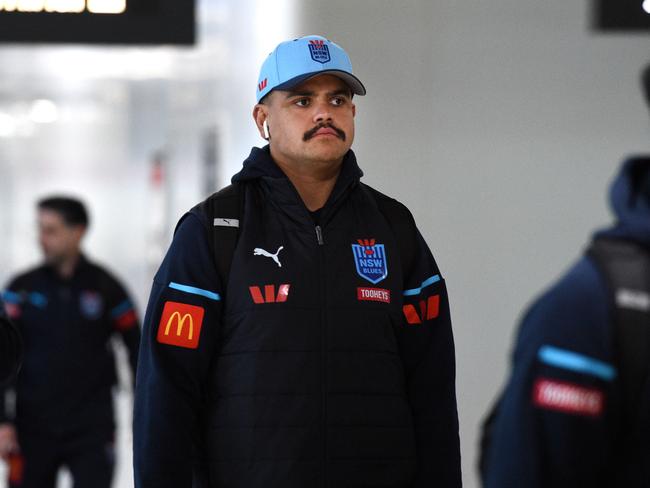 Latrell Mitchell made the shock admission before Origin II. Picture: David Smith.