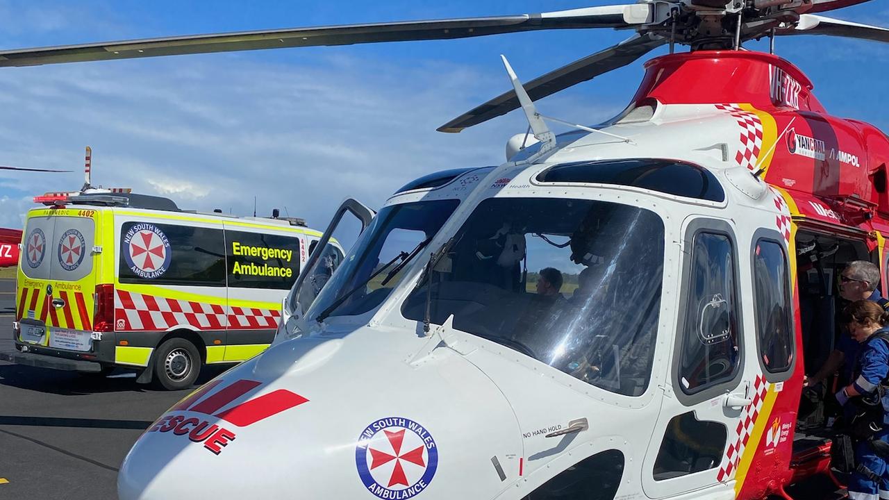 Korora, NSW man taken to Gold Coast University Hospital after suffering ...