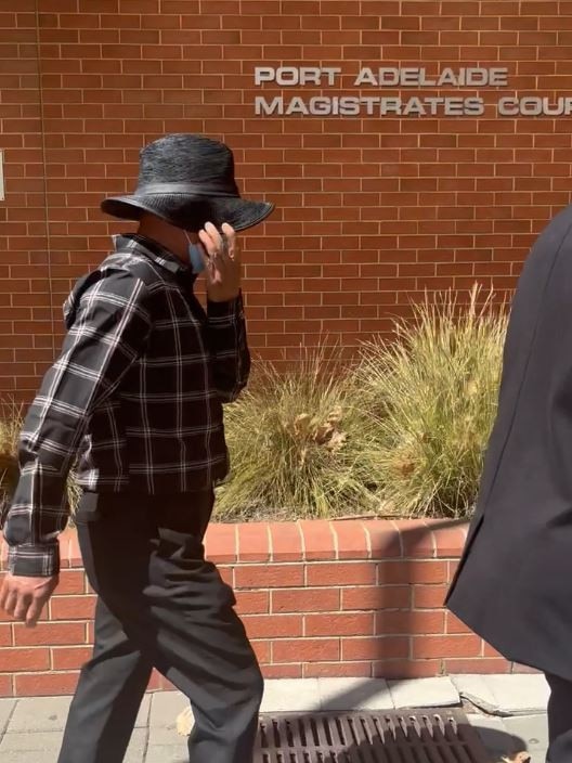 Fubo Jiang, a massage therapist, leaves the Port Adelaide Magistrate Court where he is accused of raping a client. Picture Isabel McMillan