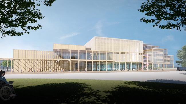 An artist’s impression of the new Paralympic facility at UQ, St Lucia