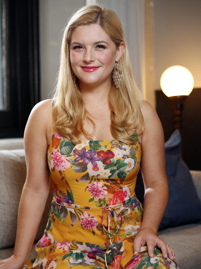 Actress Lucy Durack has taken on a new role in Jack And The Beanstalk. Picture: Sam Ruttyn