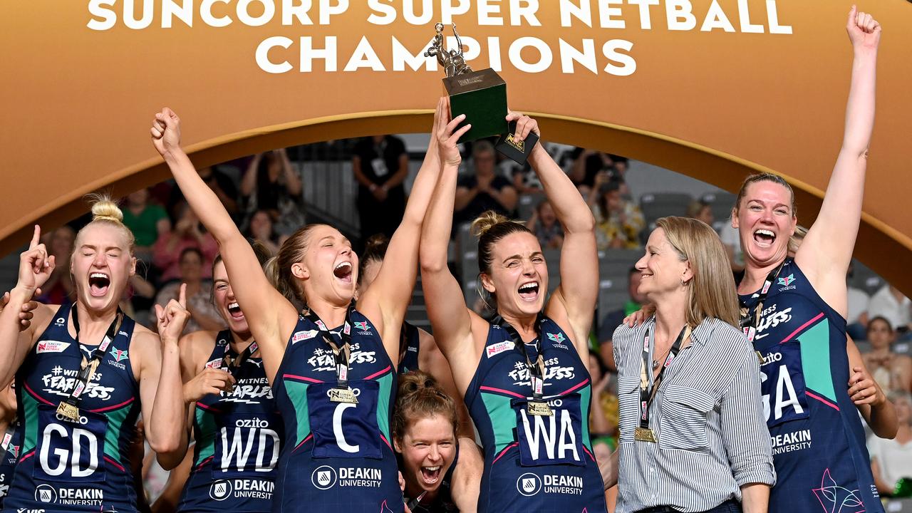 The Vixens will get to defend their 2020 Super Netball title at home in 2021 (Photo by Bradley Kanaris/Getty Images)