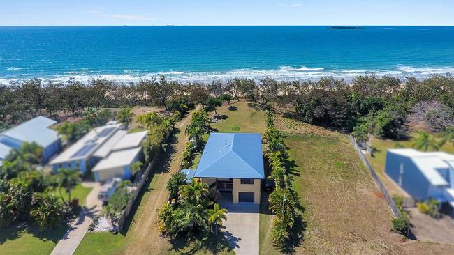 But beachfront houses in Hay Point come at a premium, with this one listed for $560,000