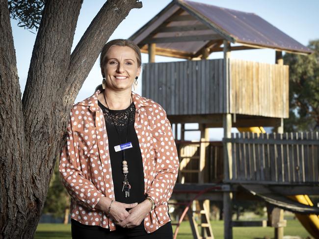 Kempton Primary School early childhood teacher Kylie Whittaker. Picture: CHRIS KIDD