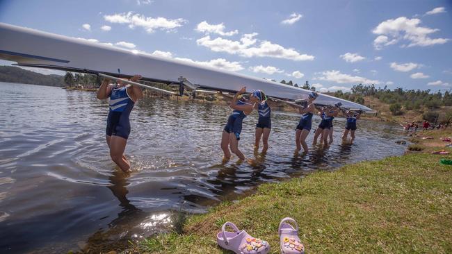 24.08.2024 - 2024 Brisbane Schoolgirl Rowing Association Championship. Photos by Stephen Archer.