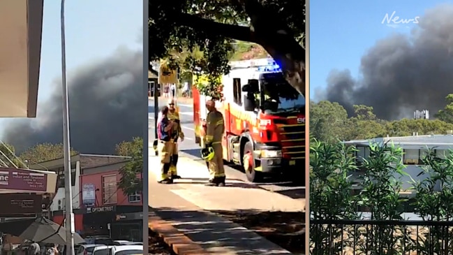 Lane Cove Public School on fire