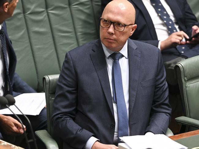 Opposition Leader Peter Dutton. Picture: NCA NewsWire/Martin Ollman