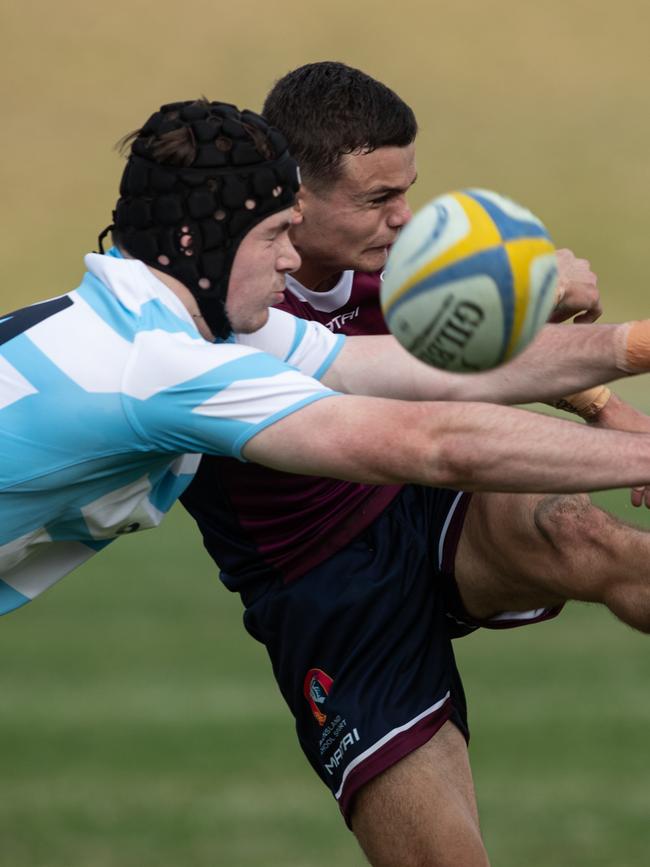 Queenslander Finn Lawson at the Australian schools rugby championships. Picture: Julian Andrews