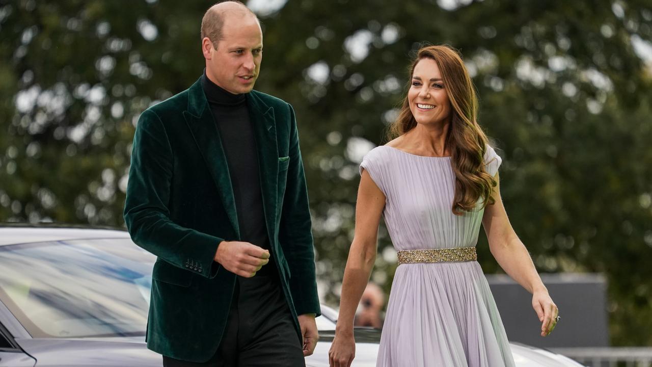 Kate re-wearing an old dress for the Earthshot Prize 2021 at Alexandra Palace on October 17. Picture: Alberto Pezzali/WPA Pool/Getty Images