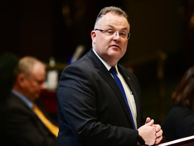 MP Adam Crouch’s organisational skills have paid off for the Liberal Party. Picture: AAP Image/Joel Carrett